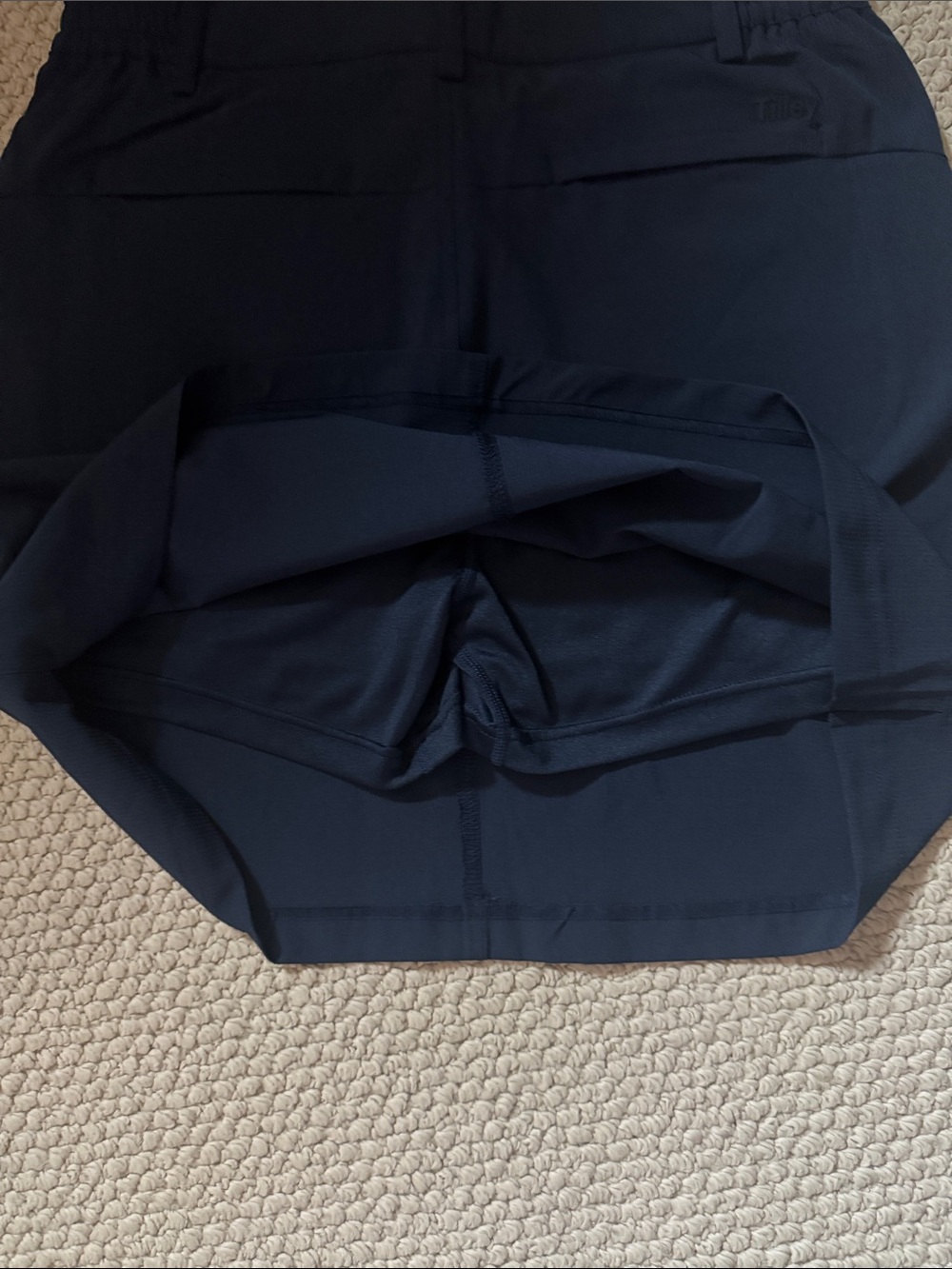 Tilley Navy Women's Skort - Classic A-Line - Picture 3 of 4